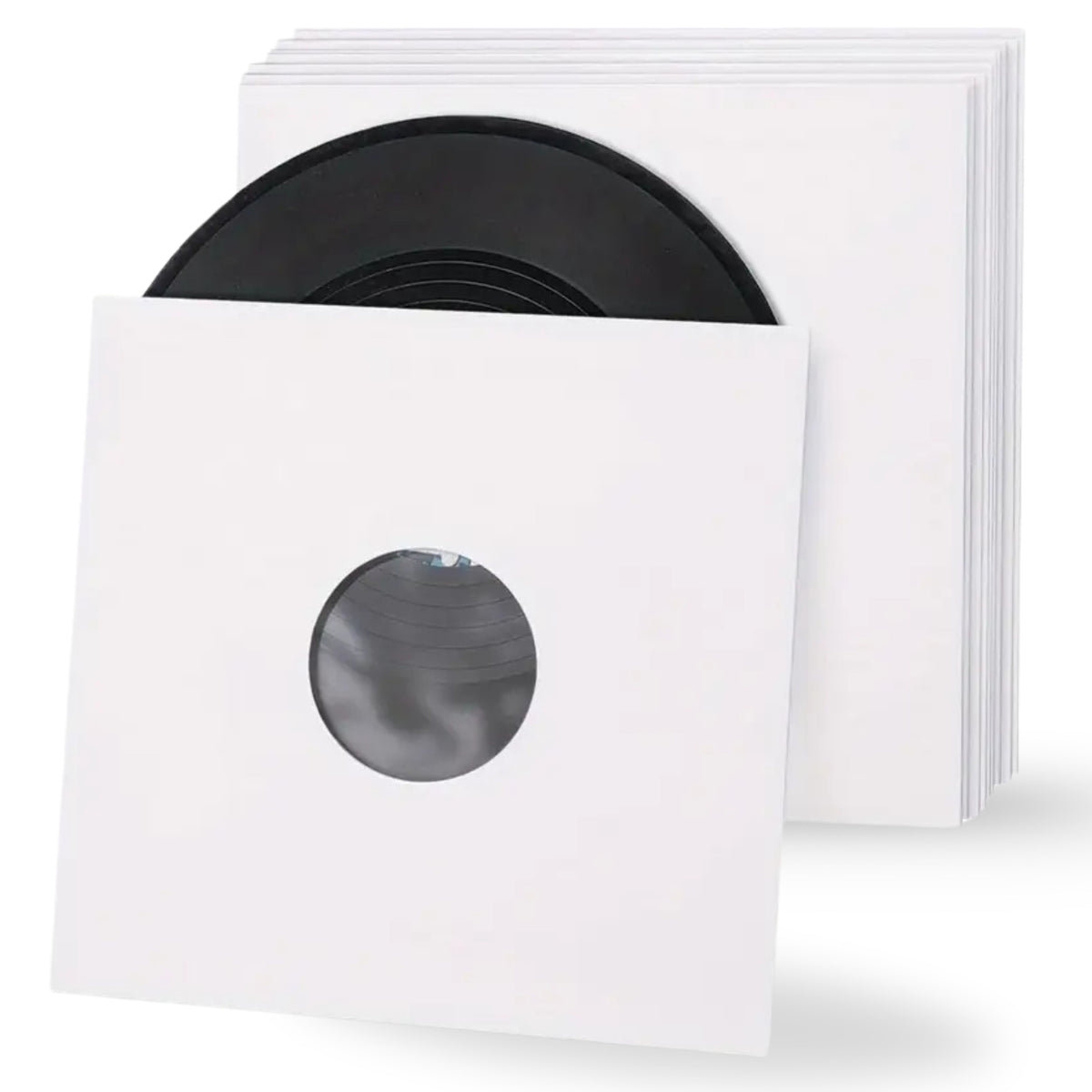 Lp binnen beschermhoezen